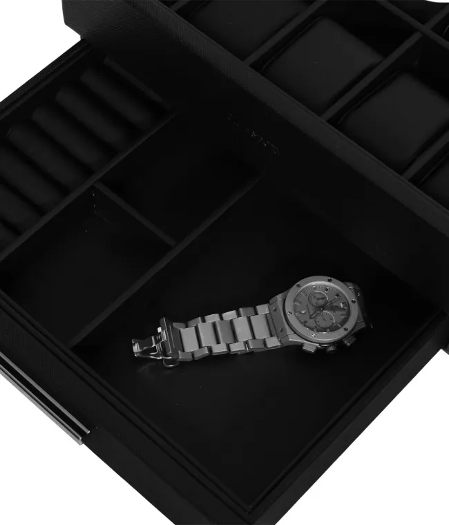 Шкатулка для хранения 10-ти часов и украшений LEATHER 010JBL [440950]