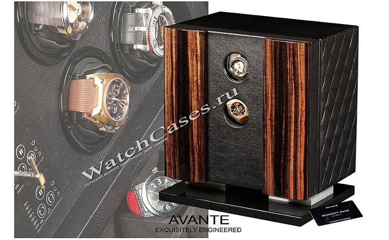 Шкатулка для автоподзавода 4-х часов Prince J4A BS ME [240020]