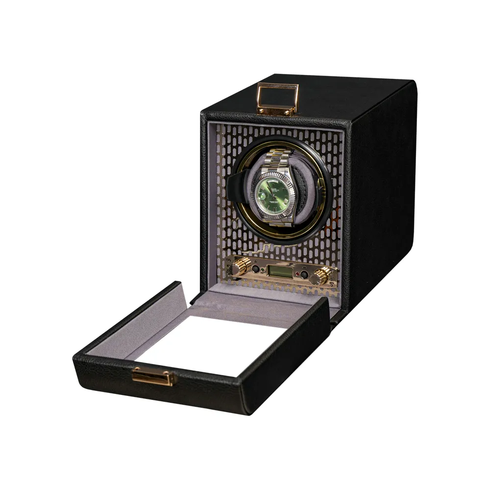 Шкатулка для автоподзавода 1-х часов BADGE 01NB [441007]
