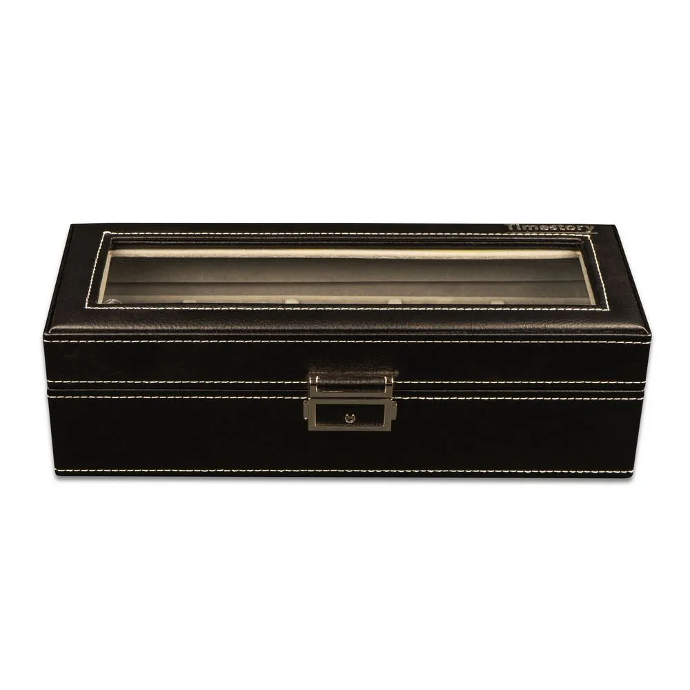 Шкатулка для хранения 5-ти часов Leather 05BG [440068]