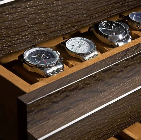 Сейф для хранения и автоподзавода 18-ти часов Stockinger HYAS WOOD [470005]
