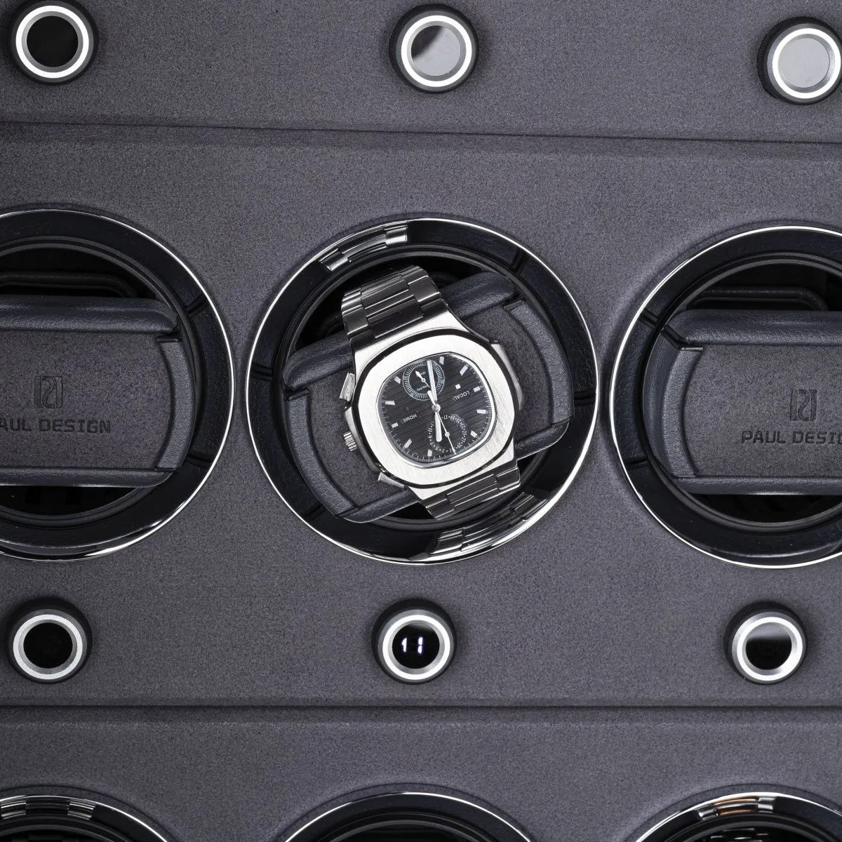 Сейф для автоподзавода и хранения часов PaulDesign Alliance 160 Grey [110217]