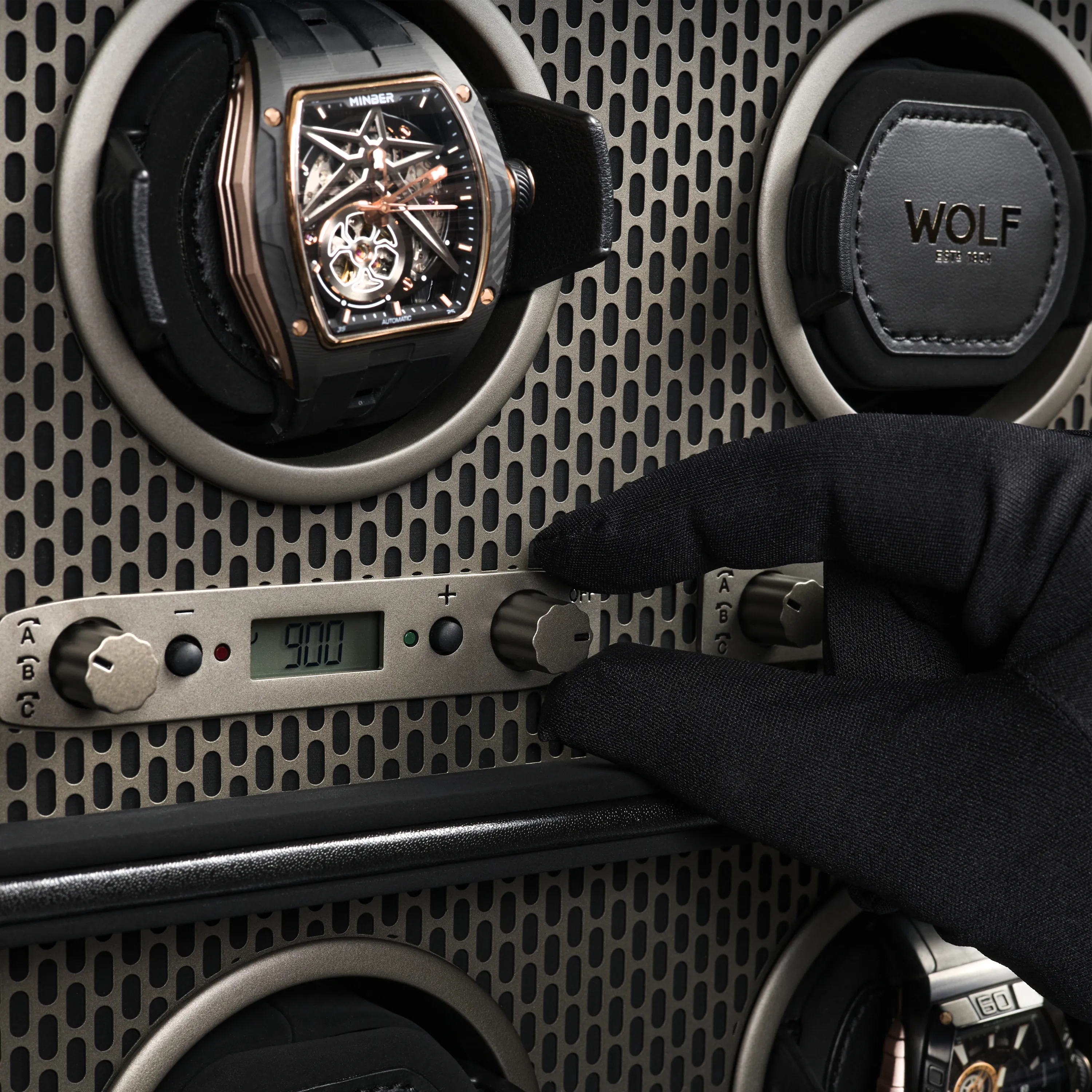 Шкатулка для автоподзавода 8-ми часов Wolf 469703 [500102]