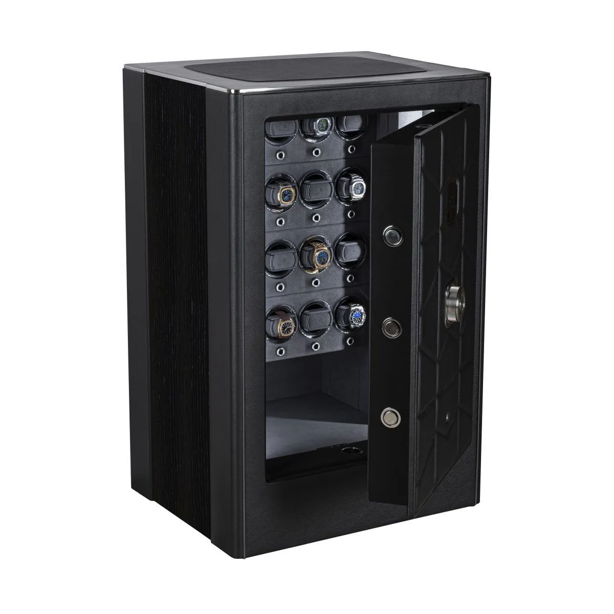 Сейф для автоподзавода и хранения часов PaulDesign Alliance 100 Black [110218]