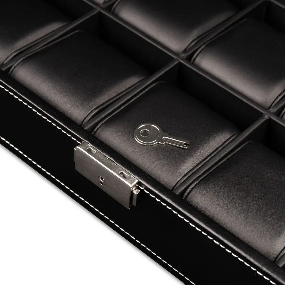 Шкатулка для хранения 10-ти часов Leather 010BK [440066]