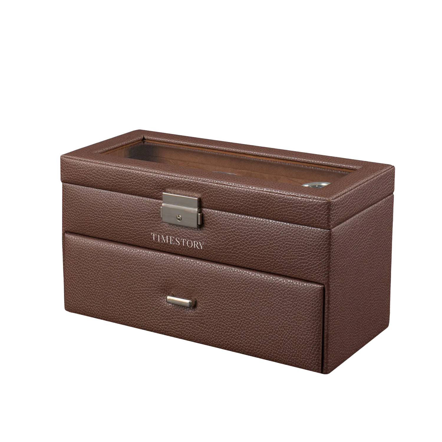 Шкатулка для хранения 10-ти часов LEATHER 010BR [440282]