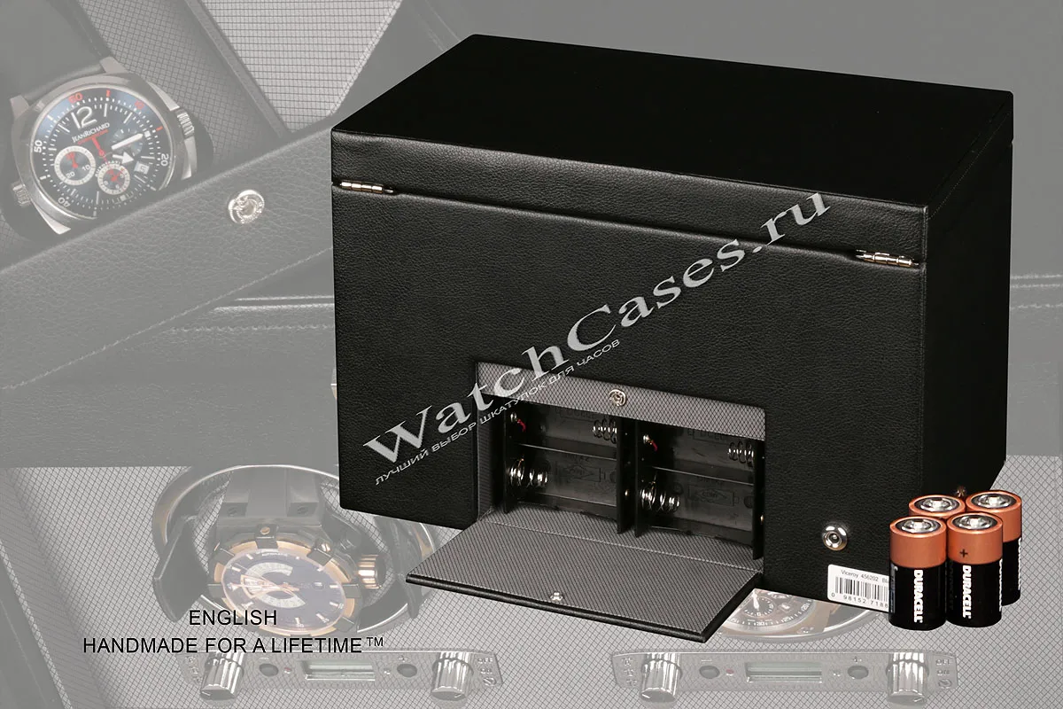 Шкатулка для автоподзавода 2-х часов Wolf 456202 [500024]
