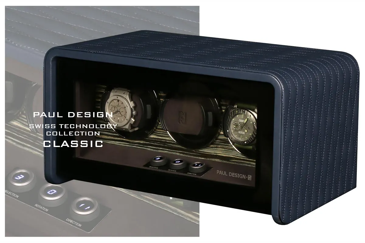Шкатулка для автоподзавода 3-х часов Classic 3 LBU [110001]