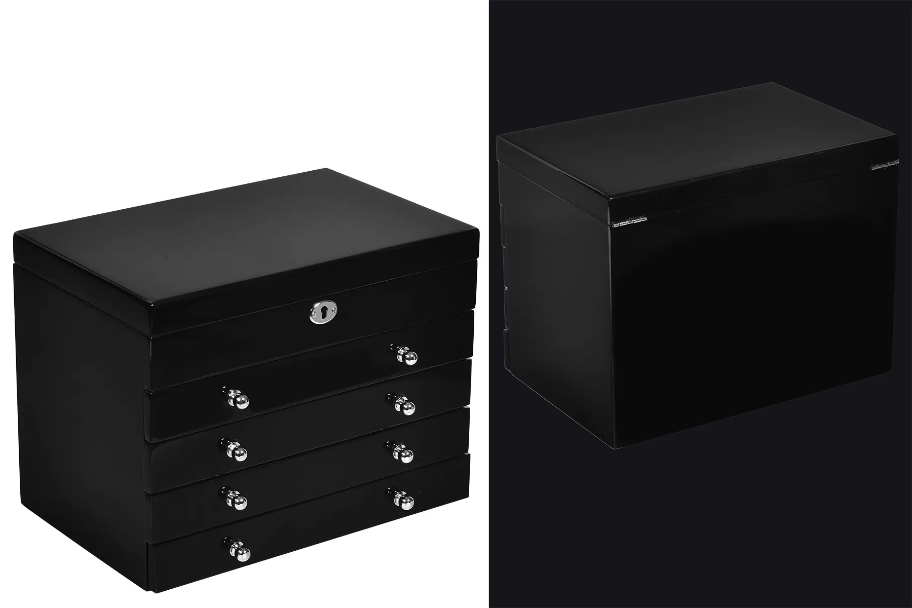 Шкатулка для украшений RY20028Black [510089]