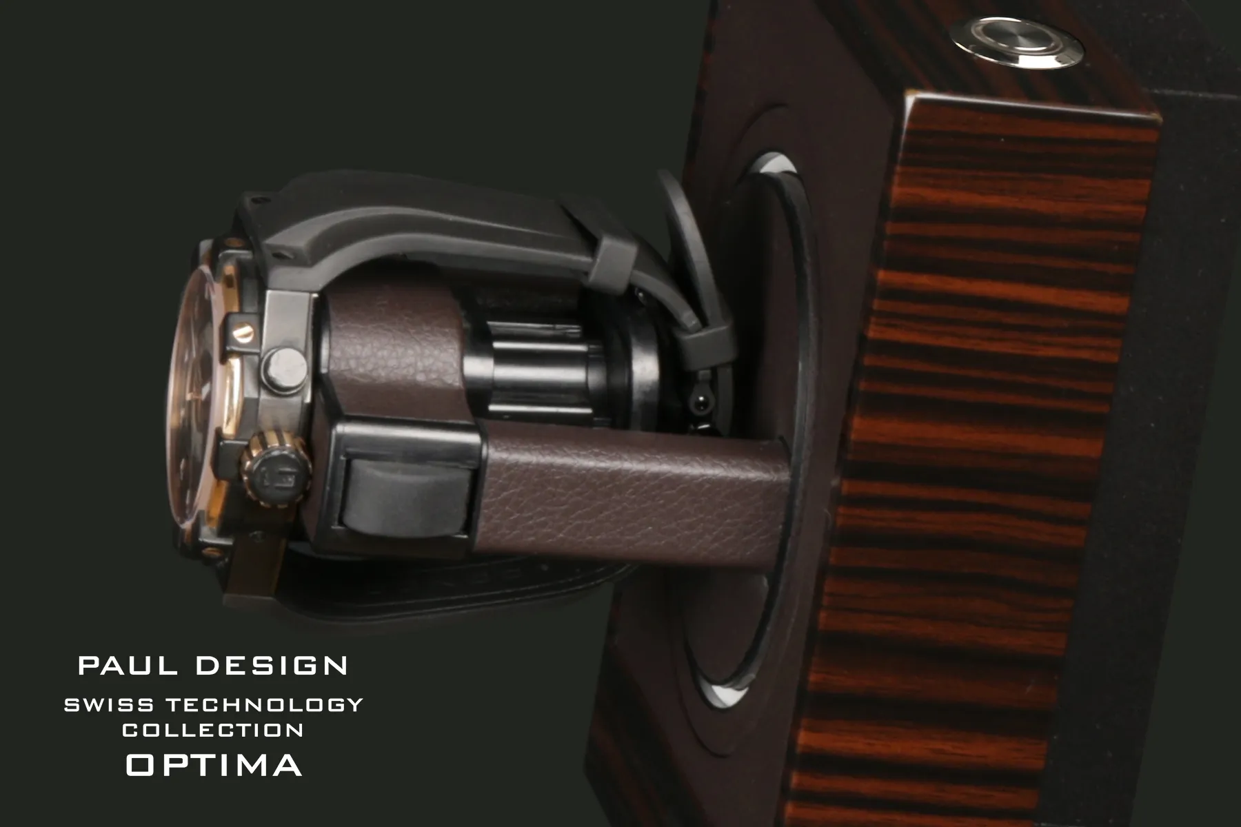 Шкатулка для автоподзавода 1-х часов Optima 1 MAC [110056]