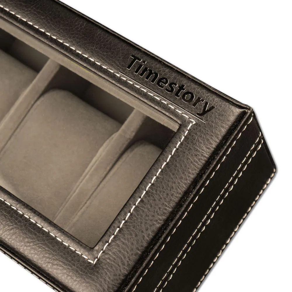 Шкатулка для хранения 5-ти часов Leather 05BG [440068]