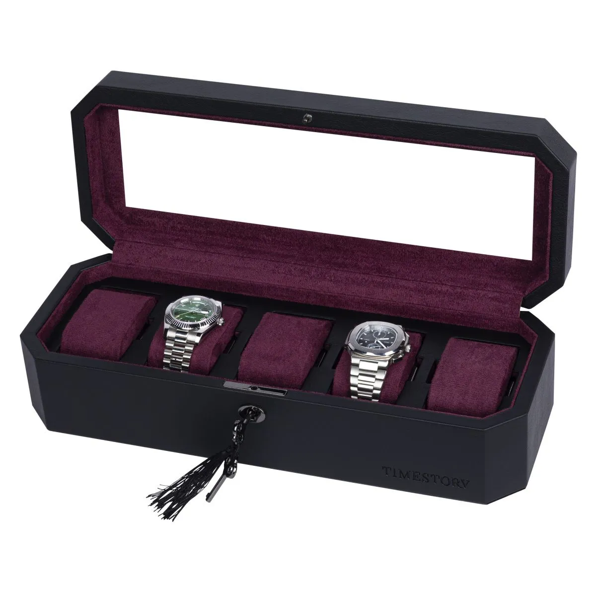 Шкатулка для хранения 5-ти часов Badge Box 05BV [441201]