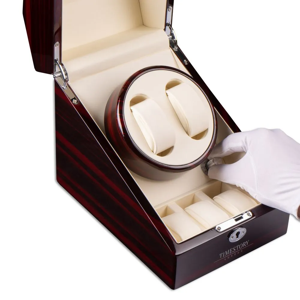 Шкатулка для автоподзавода 2-х часов Acton 02MC [440176]