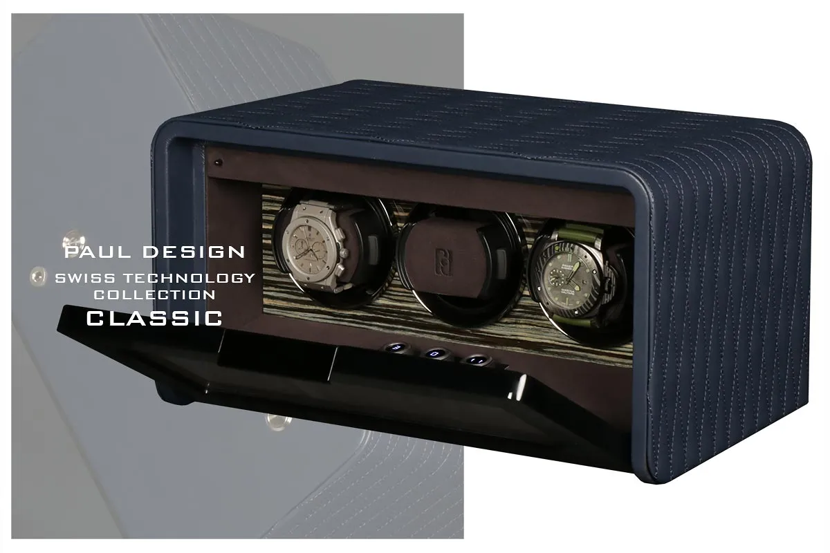 Шкатулка для автоподзавода 3-х часов Classic 3 LBU [110001]