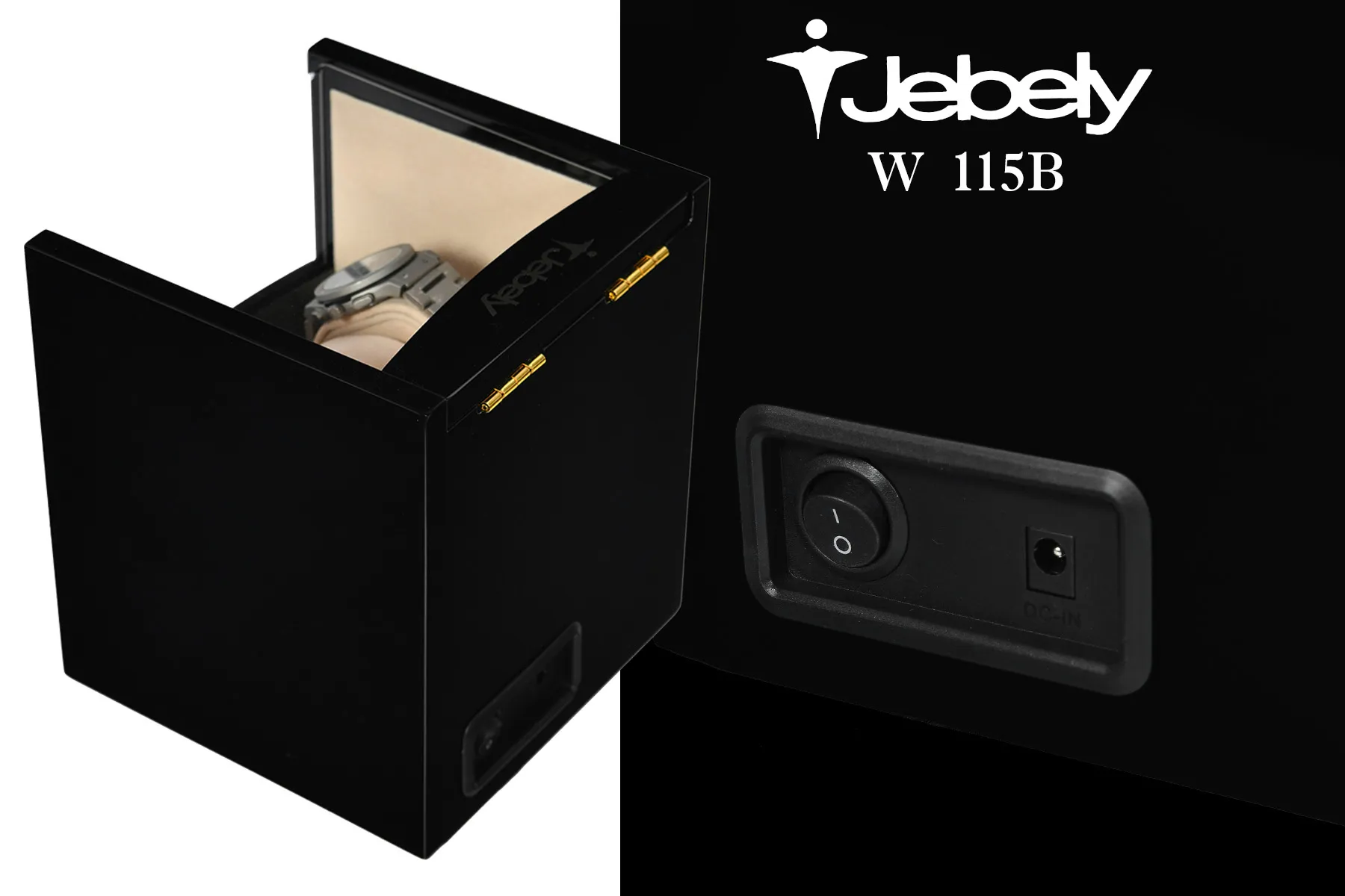 Шкатулка для автоподзавода 2-х часов W115B [510104]