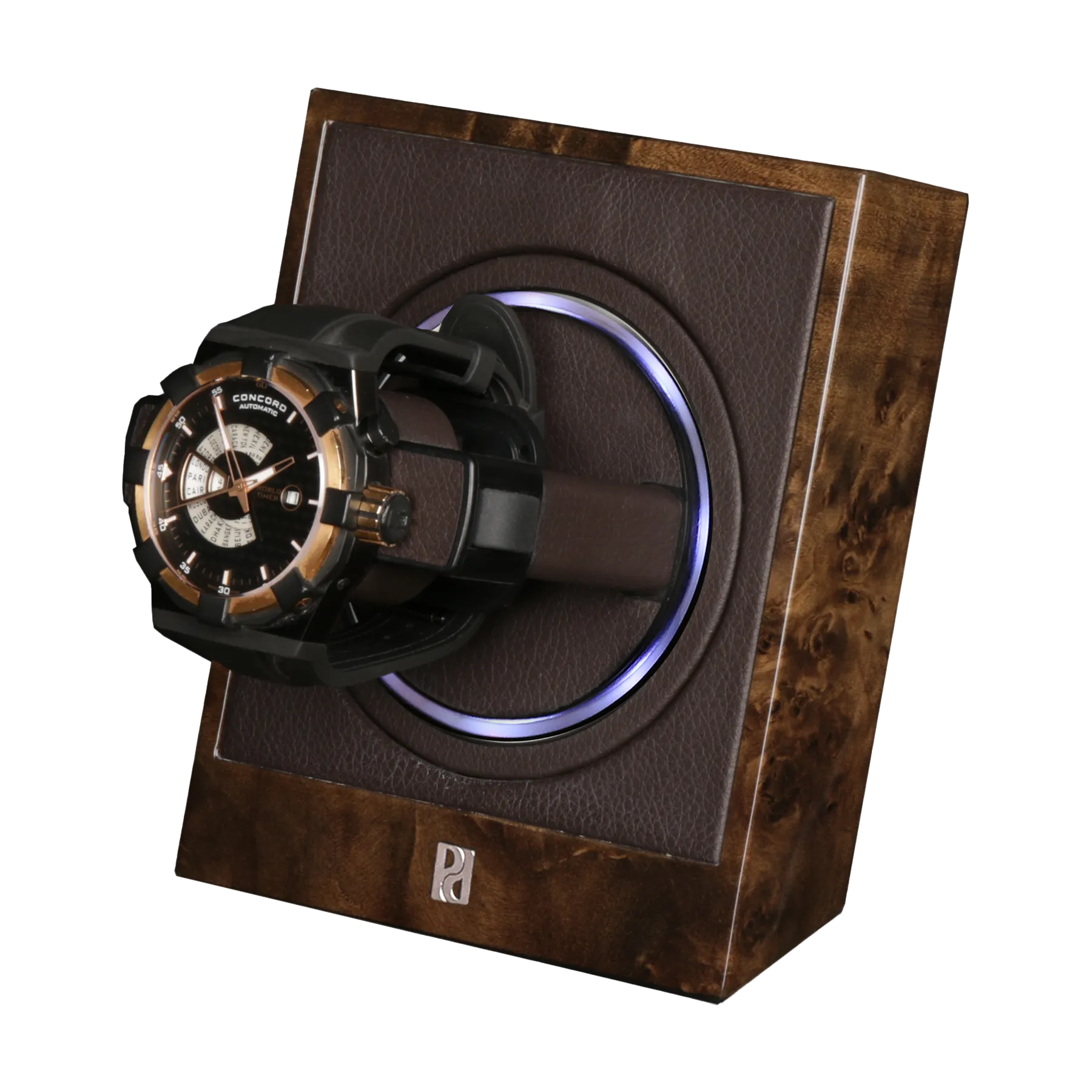 Шкатулка для автоподзавода 1-х часов Optima 1 DB [110054]