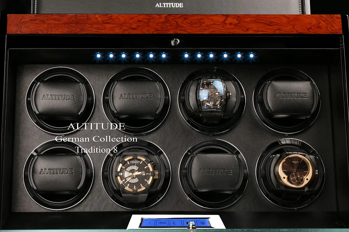 Шкатулка для автоподзавода 8-ми часов TRADITION T8BRB [220262]