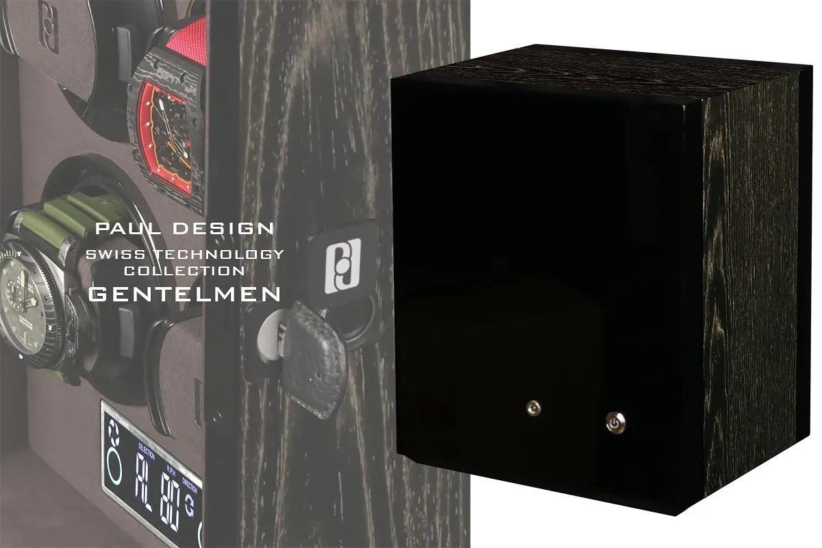 Шкатулка для автоподзавода 4-x часов Gentlemen 4 BA-N [110025]