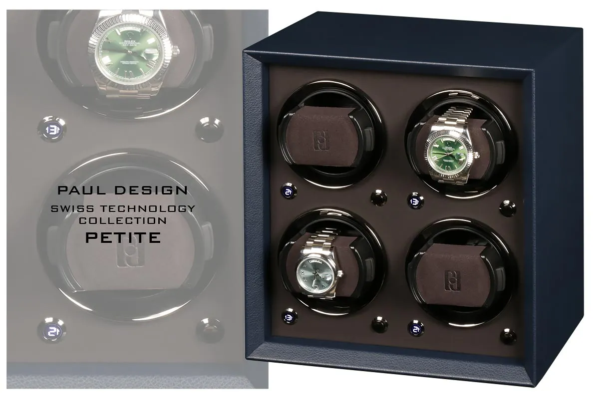 Шкатулка для автоподзавода 4 часов Petite 4 LBU-K [110123]