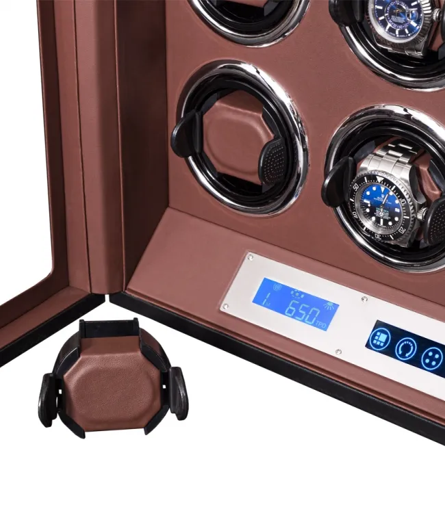 Шкатулка для автоподзавода 12-ти часов LEATHER 012 [440790]