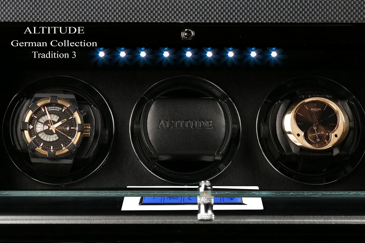 Шкатулка для автоподзавода 3-х часов TRADITION T3TB [220254]