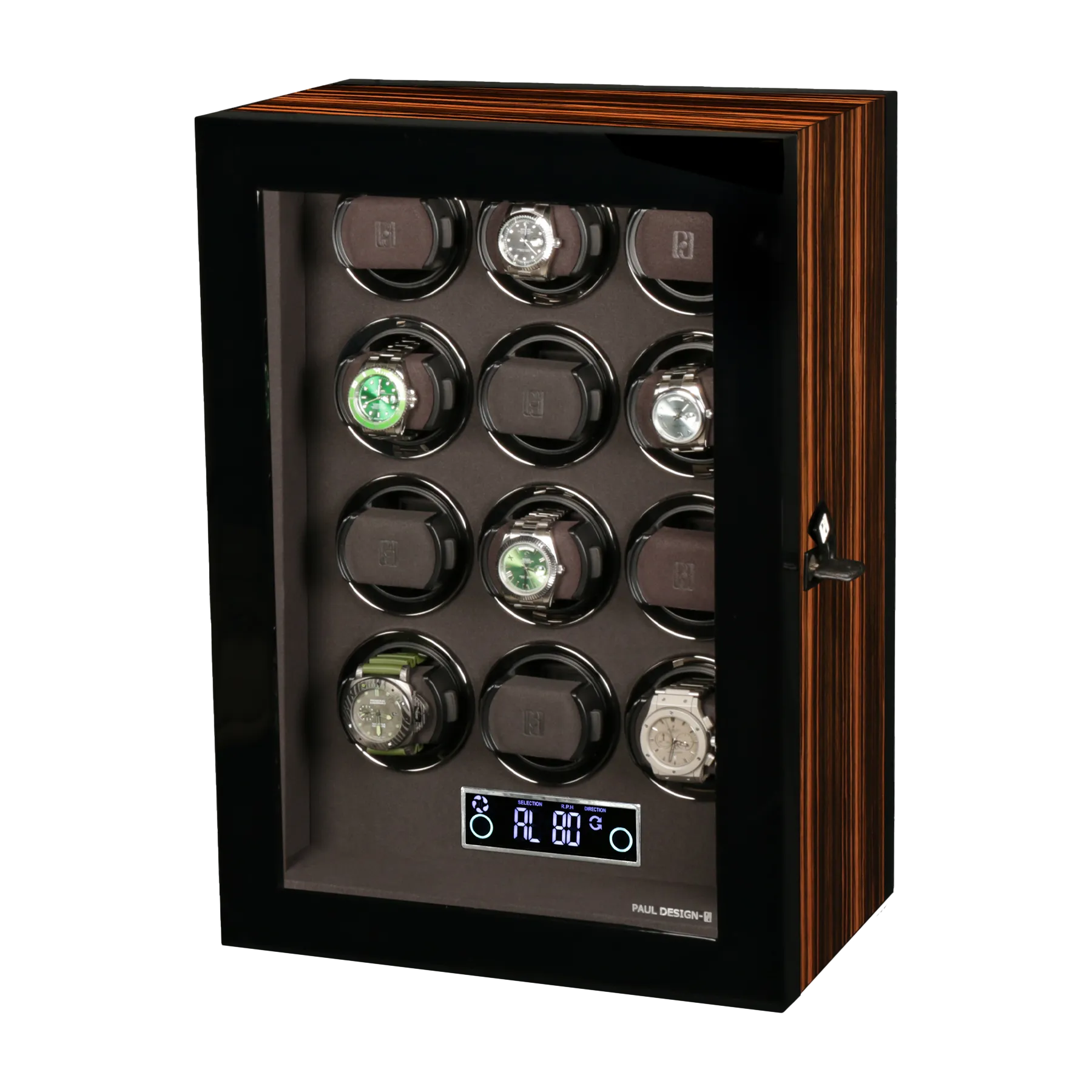 Шкатулка для автоподзавода 12-ти часов Gentlemen 12 MAC-N [110018]
