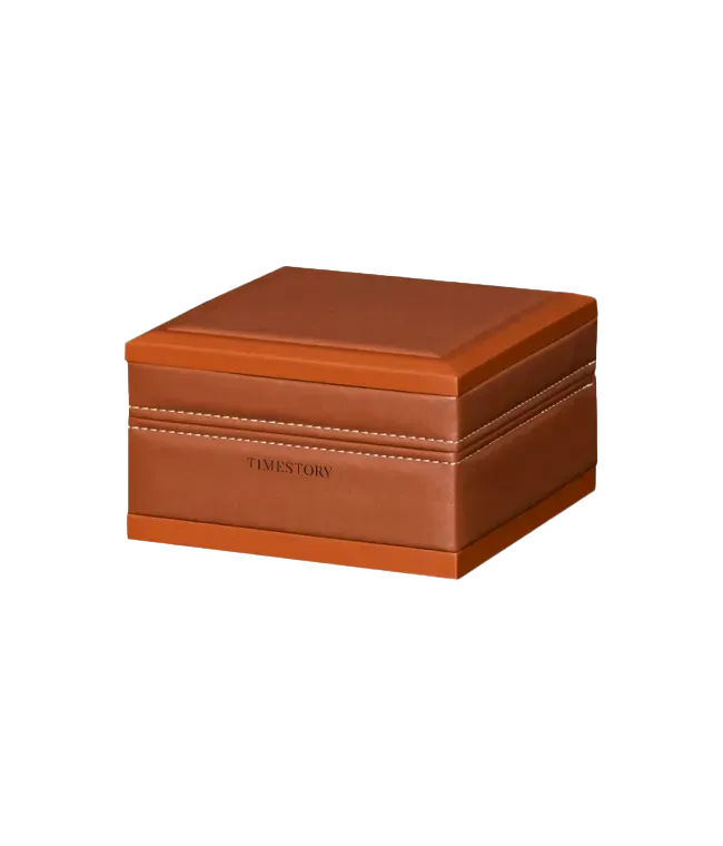 Шкатулка для хранения 1-х часов LEATHER 01BR [440843]