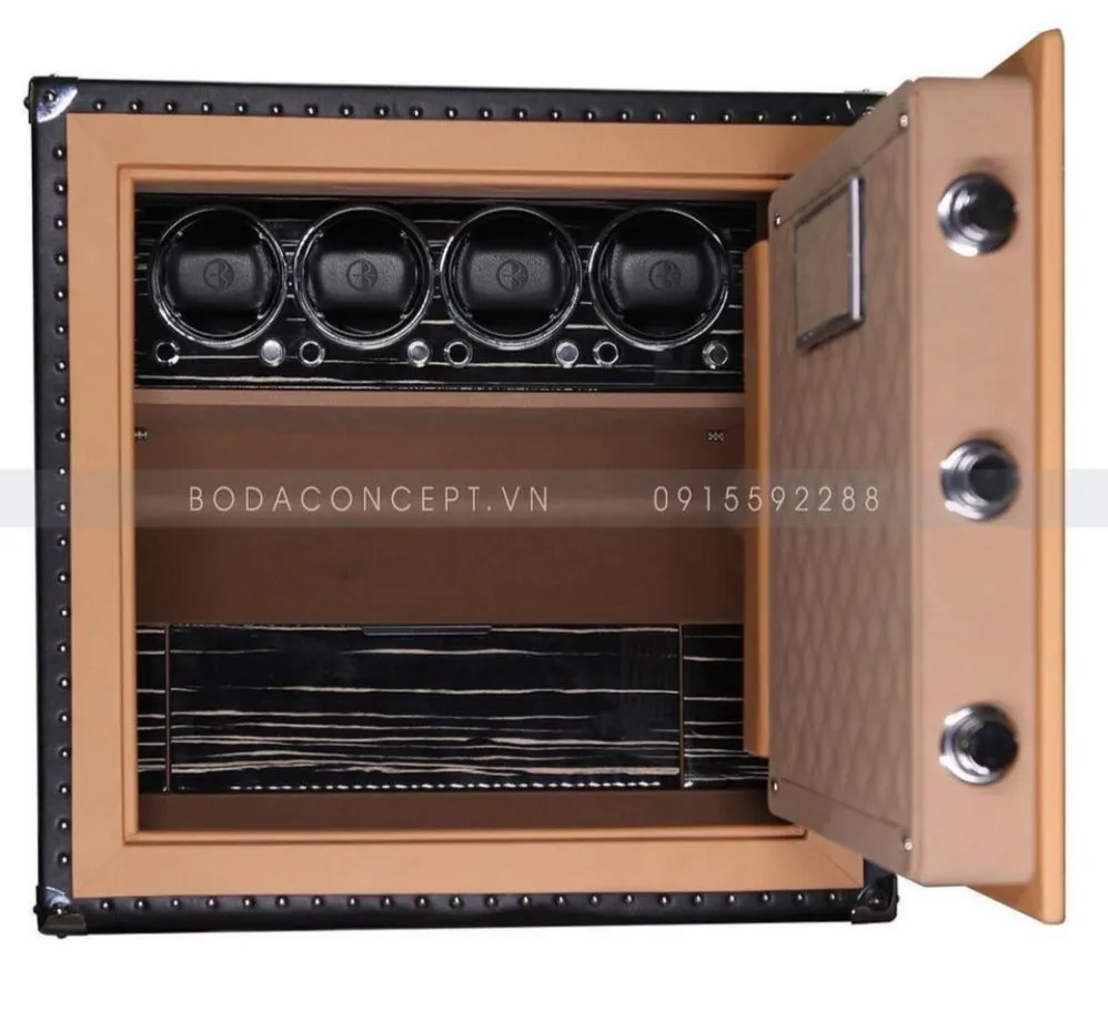 Cейф для хранения и автоподзавода 4-х часов BODA PD2 [330001]