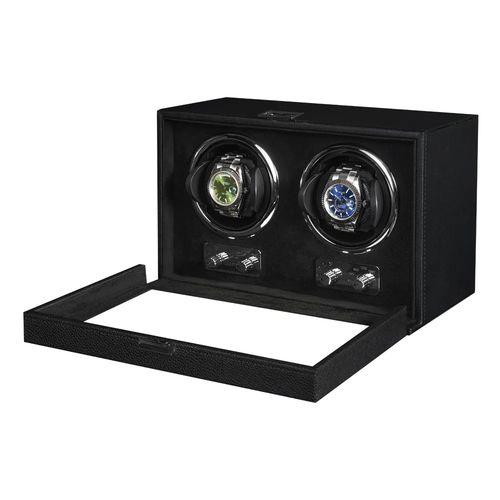 Шкатулка для автоподзавода 2-х часов Badge 02MBL [441172]