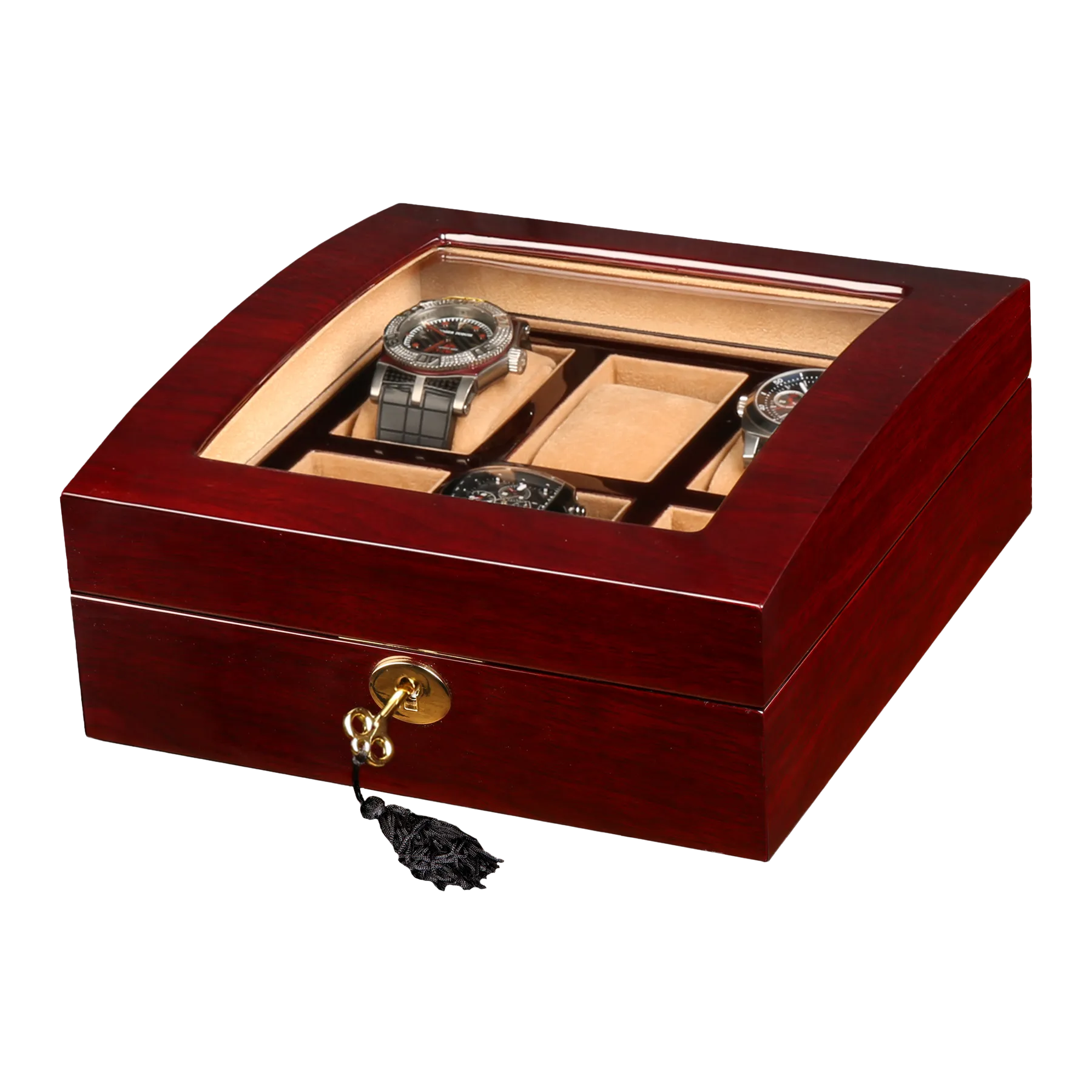 Шкатулка для хранения 6-ти часов 3035Walnut [480008]