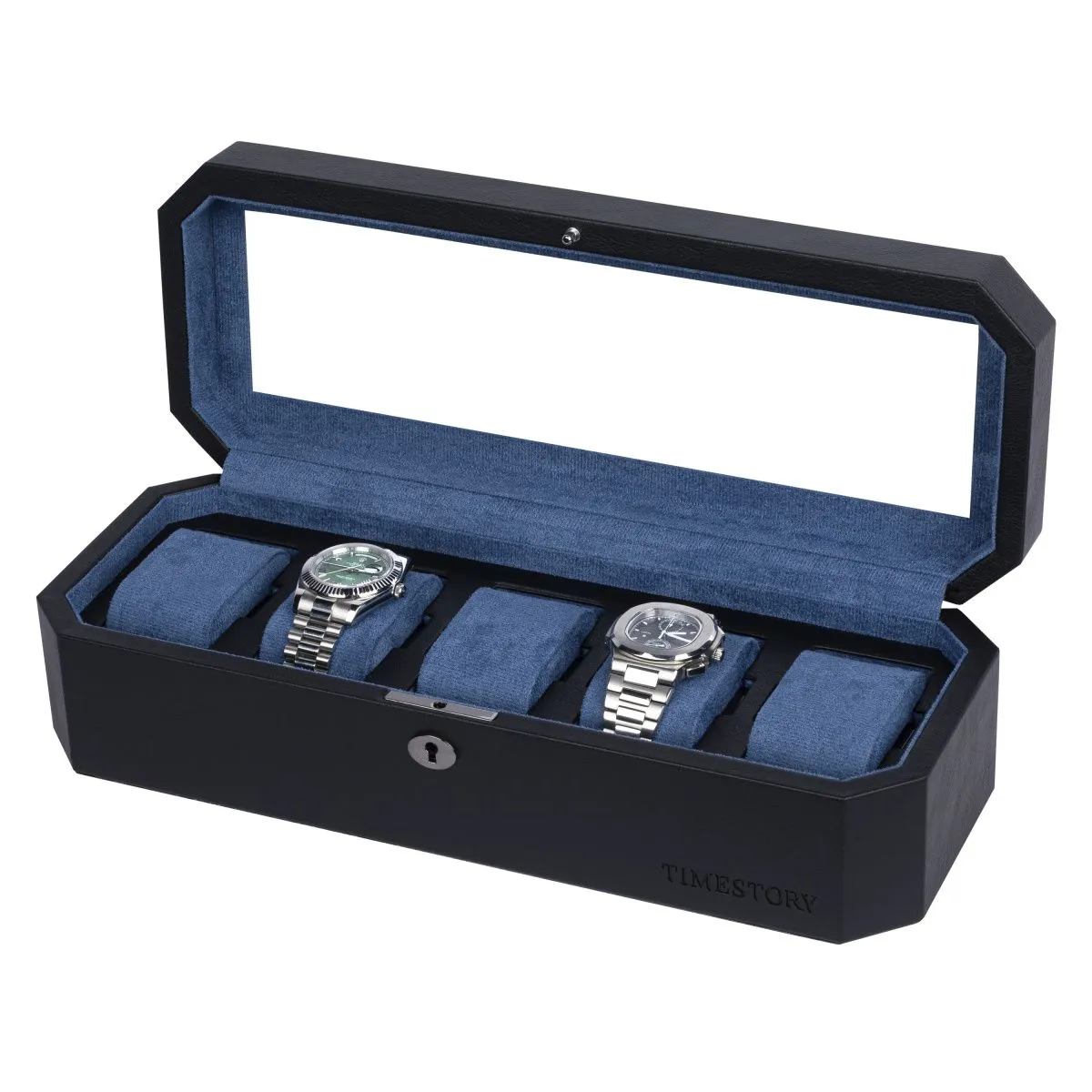 Шкатулка для хранения 5-ти часов Badge Box 05BLU [441200]