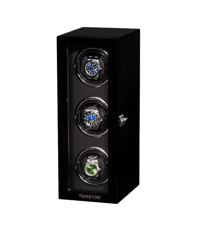 Шкатулка для автоподзавода 3-х часов TOWER 03BL [440757]