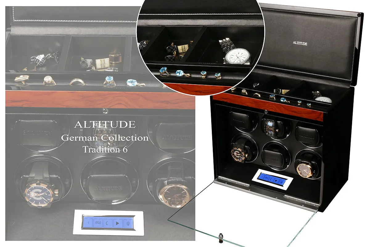 Шкатулка для автоподзавода 6-ти часов TRADITION T6BRB [220259]