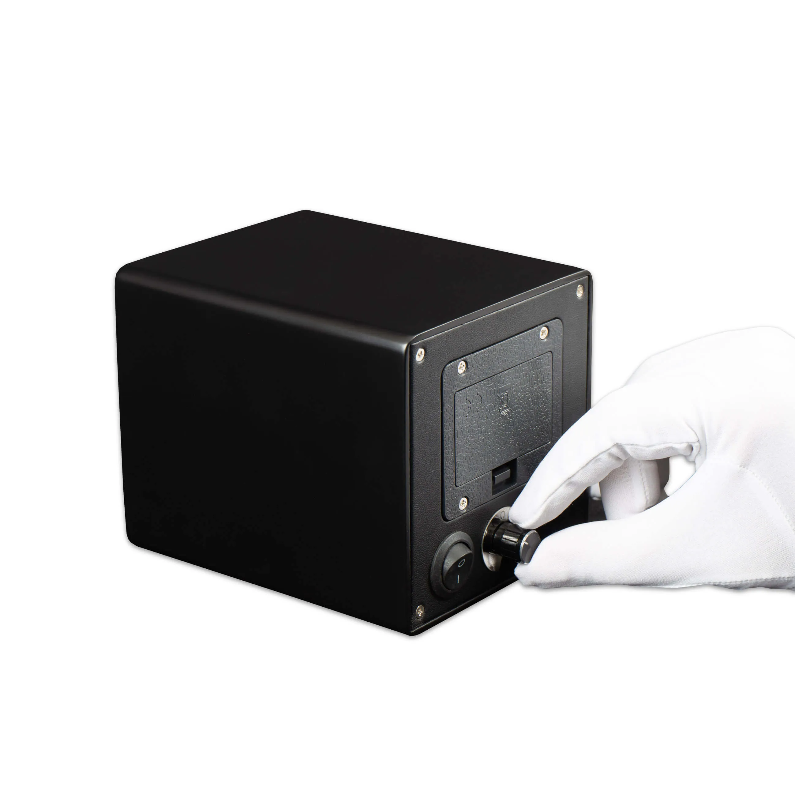 Шкатулка для автоподзавода 1-х часов MAINTAIN 01CUBE-BL [440212]