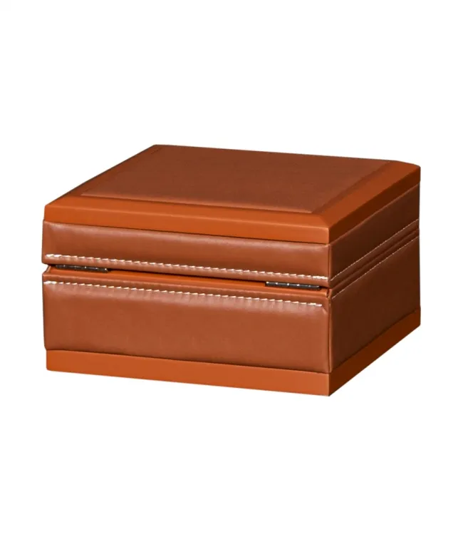 Шкатулка для хранения 1-х часов LEATHER 01BR [440843]