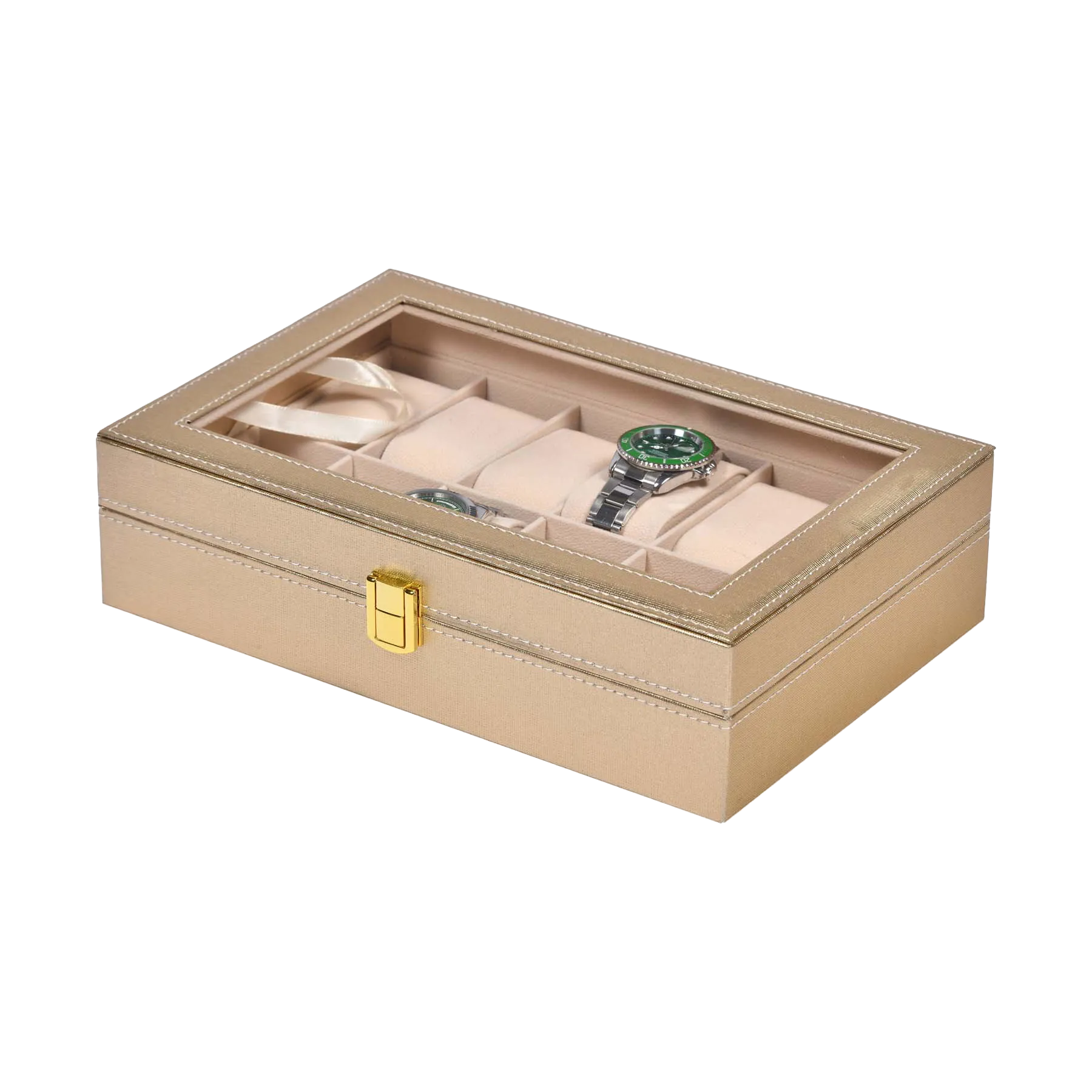 Шкатулка для хранения 12-ти часов Eco 12GOLD [410056]