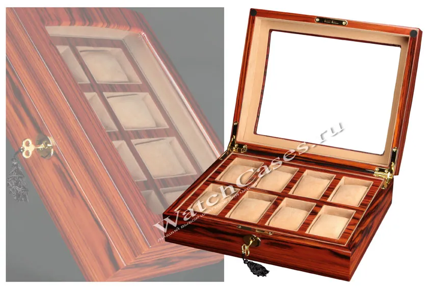 Шкатулка для хранения 8-ми часов 3034Walnut [480004]