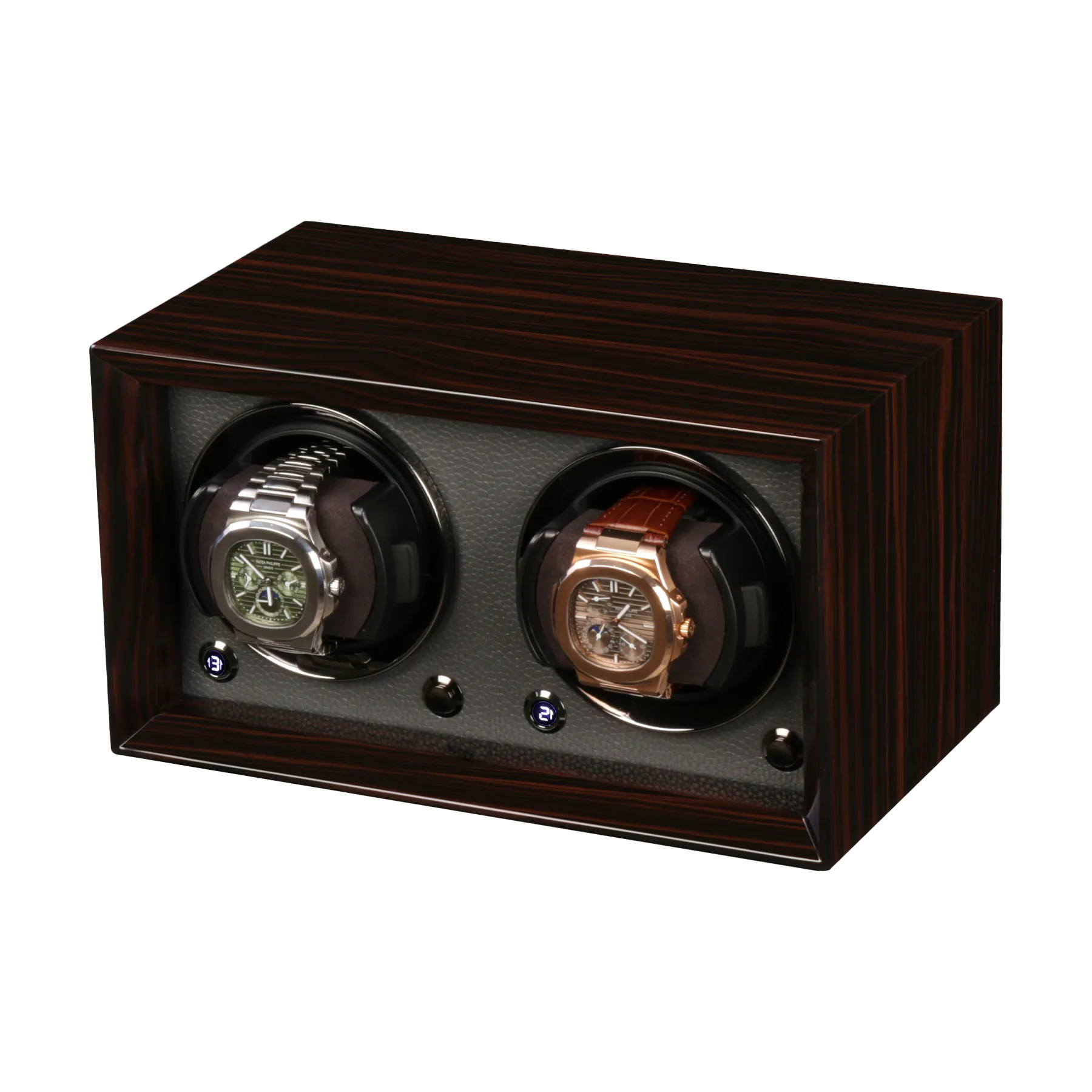 Шкатулка для автоподзавода 2-x часов Petite 2 MAC-K [110065]