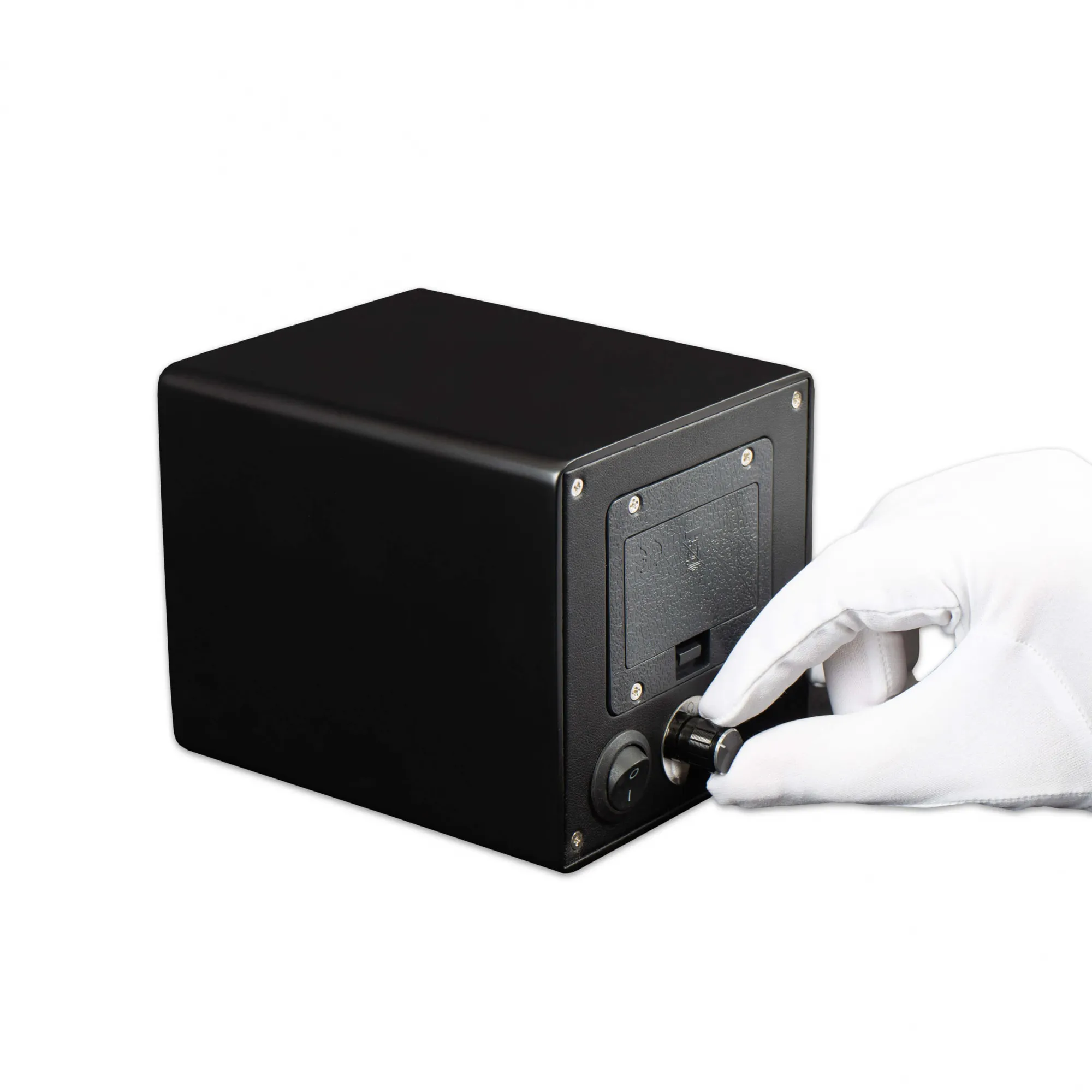 Шкатулка для автоподзавода 1-х часов MAINTAIN 01CUBE-BL [440212]