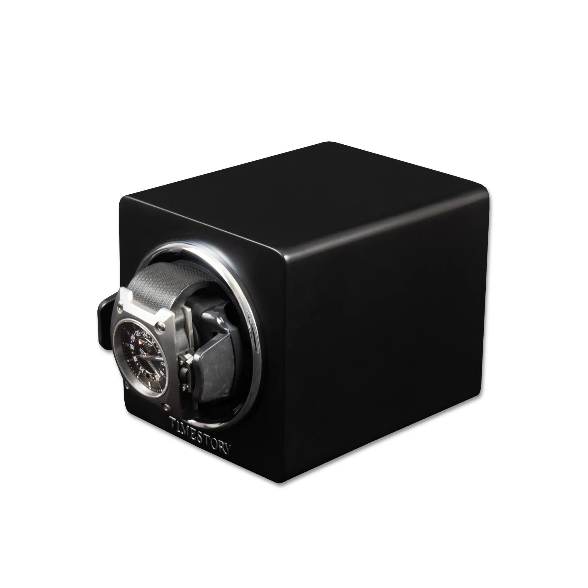 Шкатулка для автоподзавода 1-х часов MAINTAIN 01CUBE-BL [440212]